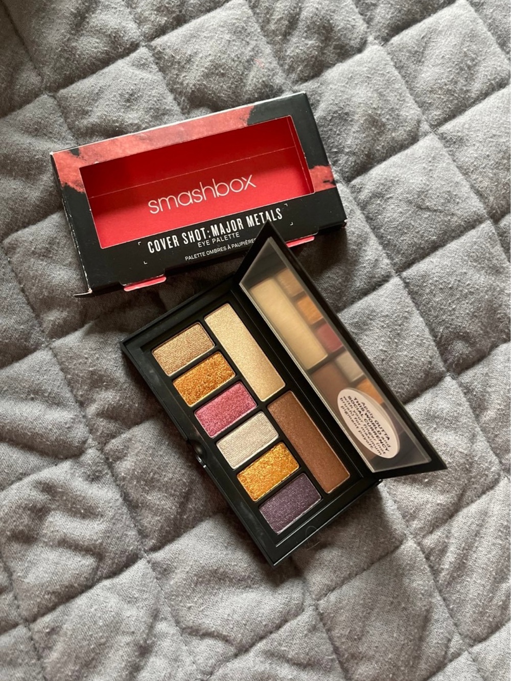 Smashbox Major Metals Eyeshadow Palette — Gold, Pink, Purple & Bronze Tones